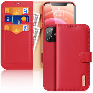 Dux Ducis Hoesje geschikt voor Apple iPhone 12 Mini - Dux Ducis Hivo Series Case - Rood