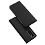Dux Ducis - Case for Huawei P40 Pro - Ultra Slim PU Leather Flip Folio Case Whiteh Magnetic Closure - Black