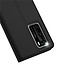 Dux Ducis - Case for Huawei P40 Pro - Ultra Slim PU Leather Flip Folio Case Whiteh Magnetic Closure - Black