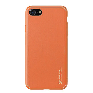 Dux Ducis Hoesje geschikt voor iPhone SE (2020) - Dux Ducis Yolo Case - Oranje