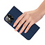 Dux Ducis - Case for iPhone 12 Pro Max - Ultra Slim PU Leather Flip Folio Case with Magnetic Closure - Blue