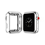 Apple Watch Series 4/5 Case - 40mm  - TPU Cover - Zilver / clear (2-Pack)