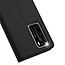 Dux Ducis - Case for Huawei P40 - Ultra Slim PU Leather Flip Folio Case Whiteh Magnetic Closure - Black