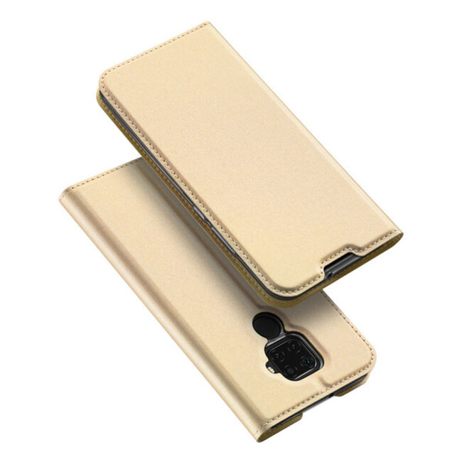 Huawei Mate 30 Lite case - Dux Ducis Skin Pro Book Case - Gold