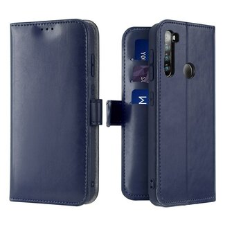 Dux Ducis Hoesje voor Xiaomi Redmi Note 8 -  - Donker Blauw