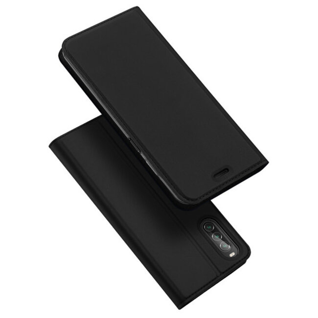 Sony Xperia 10 II hoesje - Dux Ducis Skin Pro Book Case - Zwart