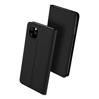 Dux Ducis Hoesje geschikt voor iPhone 11 Pro Max - Dux Ducis Skin Pro Book Case - Zwart