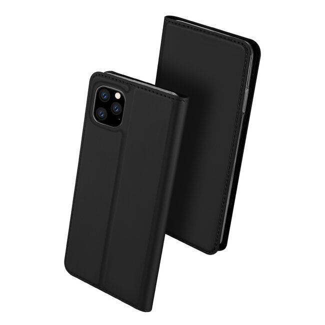 iPhone 11 Pro Max case - Dux Ducis Skin Pro Book Case - Black