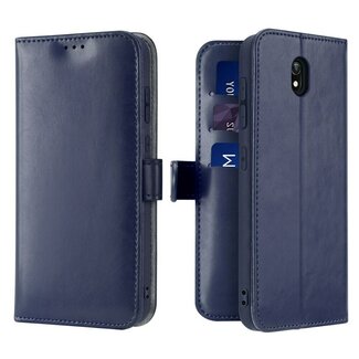 Dux Ducis Dux Ducis - Case for Xiaomi Redmi 8A - KADO Series - PU Leather Protective Case - Wallet Case Whiteh 3 Cards - Blue