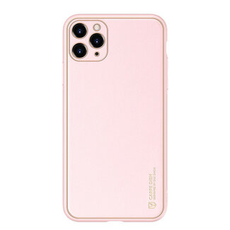 Dux Ducis Hoesje geschikt voor iPhone 11 Pro Max - Dux Ducis Yolo Case - Roze