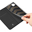 Dux Ducis - Case for Huawei Y5P - Ultra Slim PU Leather Flip Folio Case Whiteh Magnetic Closure - Black