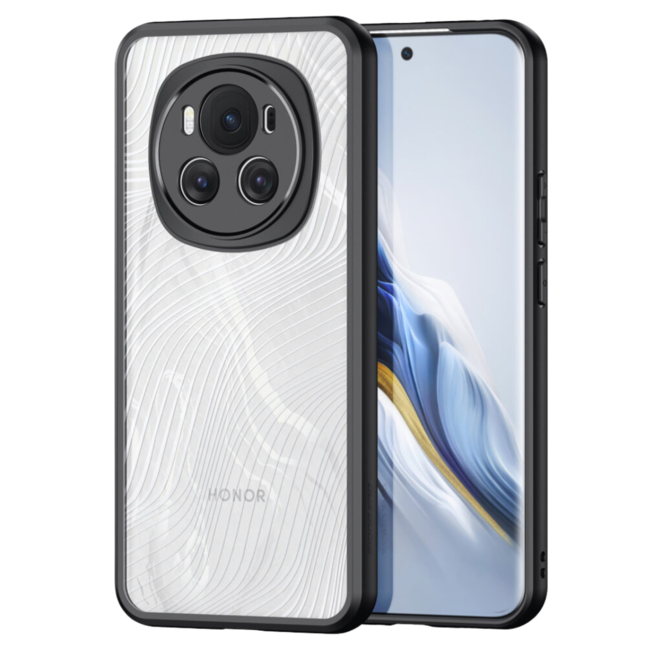 Dux Ducis - Telefoon hoesje geschikt voor de Honor Magic 6 - Back Cover - Aimo Series - Zwart