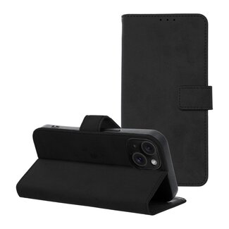 OEM iPhone 15 - Tender Book Case - Zwart