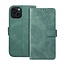 iPhone 15 Plus - Tender Book Case - Groen