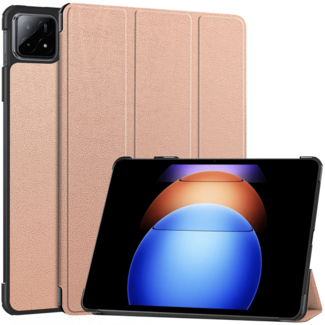 Cover2day Tablet hoes geschikt voor de Xiaomi Pad 6S Pro - Rose Goud