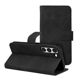 OEM Hoesje voor Samsung Galaxy S23 - Tender Book Case - Zwart