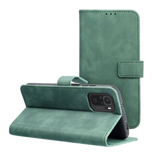 OEM Hoesje voor Xiaomi Redmi Note 11 / 11S - Tender Book Case - Groen