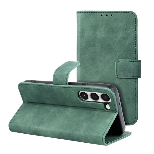 Hoesje voor Samsung Galaxy S23 - Tender Book Case - Groen