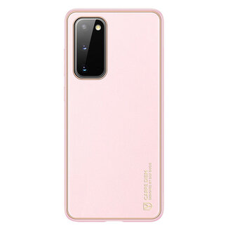 Dux Ducis Hoesje voor Samsung Galaxy S20 -  - Roze