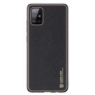 Dux Ducis Hoesje voor Samsung Galaxy A71 -  - Zwart