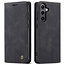 Caseme - Telefoonhoesje geschikt voor Samsung Galaxy S24 Plus - Wallet Book Case - Met Magnetische Sluiting - Zwart