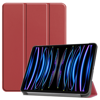 Cover2day Tablet hoes geschikt voor de Apple iPad Pro 11 (2024) - Donker Rood