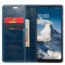 CaseMe - Telefoonhoesje geschikt voor Samsung Galaxy A35 5G - Flip Wallet Case - Magneetsluiting - Donker Blauw