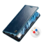 CaseMe - Telefoonhoesje geschikt voor Samsung Galaxy A35 5G - Flip Wallet Case - Magneetsluiting - Donker Blauw