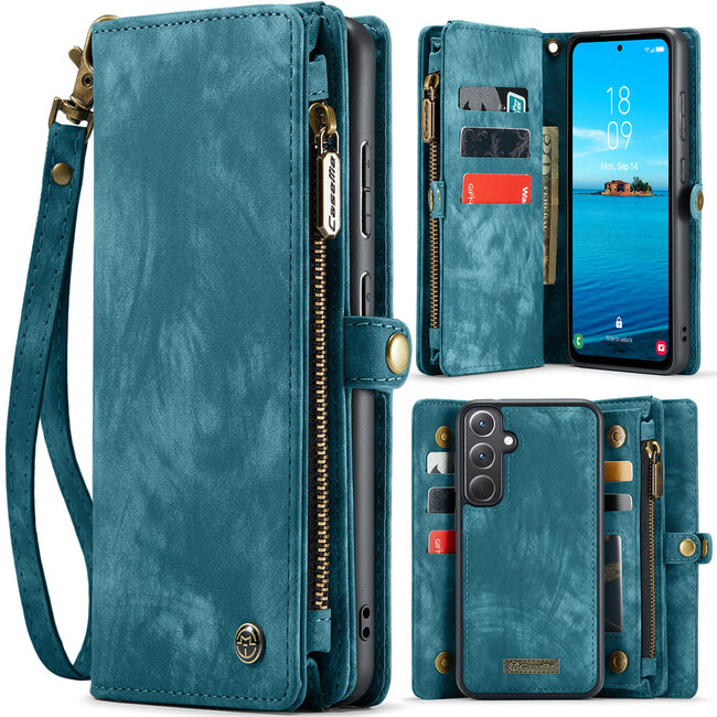 Hoesje voor Samsung Galaxy A35 -  - Blauw