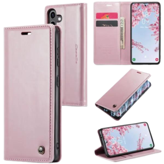 CaseMe Hoesje voor Samsung Galaxy S24 -  - Roze