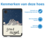 E-readerhoes geschikt voor Kobo Clara BW / Kobo Clara Colour - TPU - Good Night