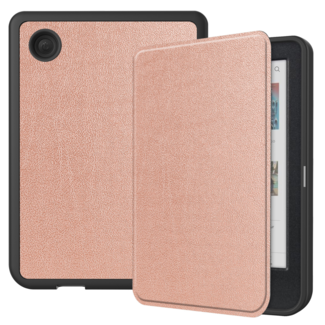 Cover2day E-readerhoes geschikt voor Kobo Clara BW / Kobo Clara Colour - TPU - Rose Goud