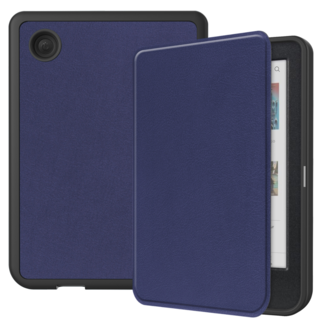 Cover2day E-readerhoes geschikt voor Kobo Clara BW / Kobo Clara Colour - TPU - Donker Blauw