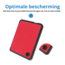 E-readerhoes geschikt voor Kobo Clara BW / Kobo Clara Colour - TPU - Rood