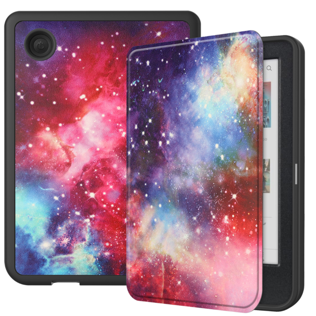 E-readerhoes geschikt voor Kobo Clara BW / Kobo Clara Colour - TPU - Galaxy