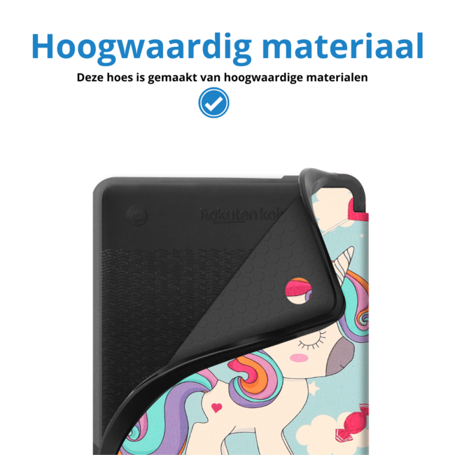 E-Reader Hoes geschikt voor de PocketBook Verse - Book Case met