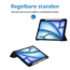Tablet hoes geschikt voor de Apple iPad Air (2024) / Apple iPad Air (2025) - 13 Inch - Zwart