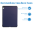 Tablet hoes geschikt voor de Apple iPad Air 13 (2024) - Donker Blauw