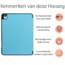 Tablet hoes geschikt voor de iPad Air (2024) - Licht Blauw