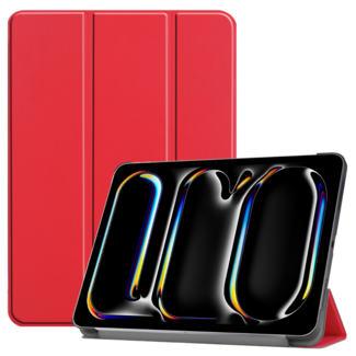 Cover2day Tablet hoes geschikt voor de Apple iPad Pro 13 (2024) - Rood