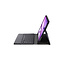 Case2go - Bluetooth Toetsenbord hoes geschikt voor Apple iPad Air 13 (2024/2025) / Apple iPad Pro 12.9 (2018/2020/2021/2022) - QWERTY - Auto Wake/Sleep functie - Met Pencil Houder - Donker Blauw