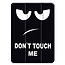 Tablet hoes geschikt voor de Apple iPad Pro (2024) - Don&#039;t Touch Me