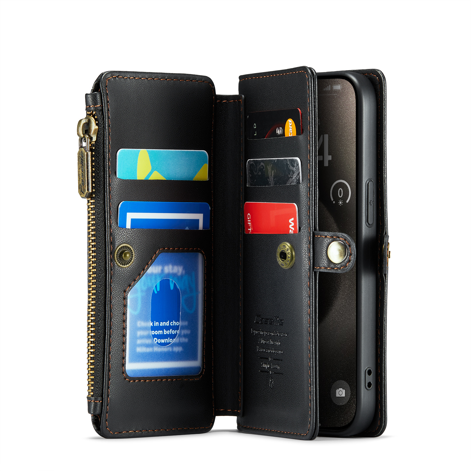 Hoesje iPhone 15 Pro Max hitam