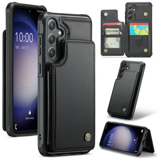 CaseMe Hoesje voor Samsung Galaxy S23 FE -  - Zwart