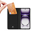 Dux Ducis - Telefoon Hoesje geschikt voor Oppo Reno 12 - Skin Pro - Book Case - Zwart