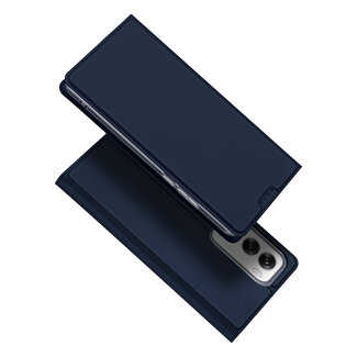 Dux Ducis Dux Ducis - Telefoon Hoesje geschikt voor Oppo Reno 12 - Skin Pro - Book Case - Blauw