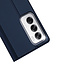 Dux Ducis - Telefoon Hoesje geschikt voor Oppo Reno 12 - Skin Pro - Book Case - Blauw