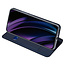 Dux Ducis - Telefoon Hoesje geschikt voor Oppo Reno 12 - Skin Pro - Book Case - Blauw