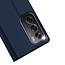 Dux Ducis - Telefoon Hoesje geschikt voor Oppo Reno 12 Pro - Skin Pro - Book Case - Blauw