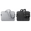 HOCO - Laptoptas geschikt voor 15.6 inch Laptops / Tablet - Sleeve met Extra Vak, Handvat en Schouderband - Grijs